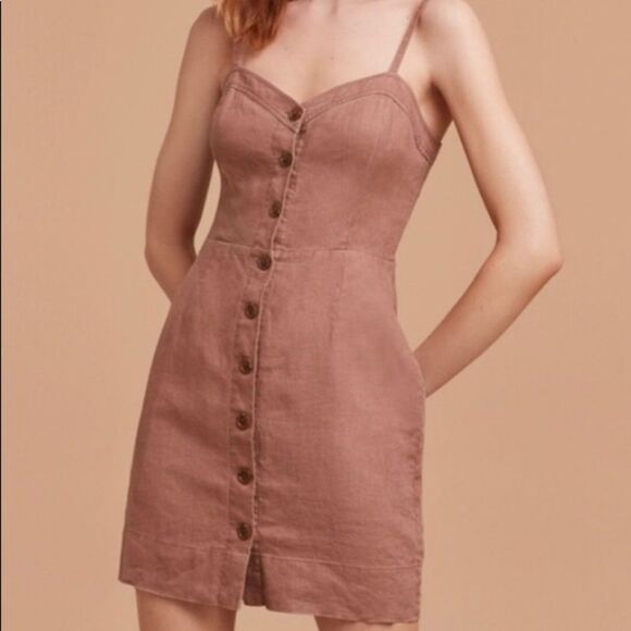 Wilfred Dresses & Skirts - Wilfred Ducharme Button Down Linen Dress